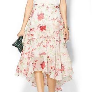 NWOT Piperlime Collection floral skirt